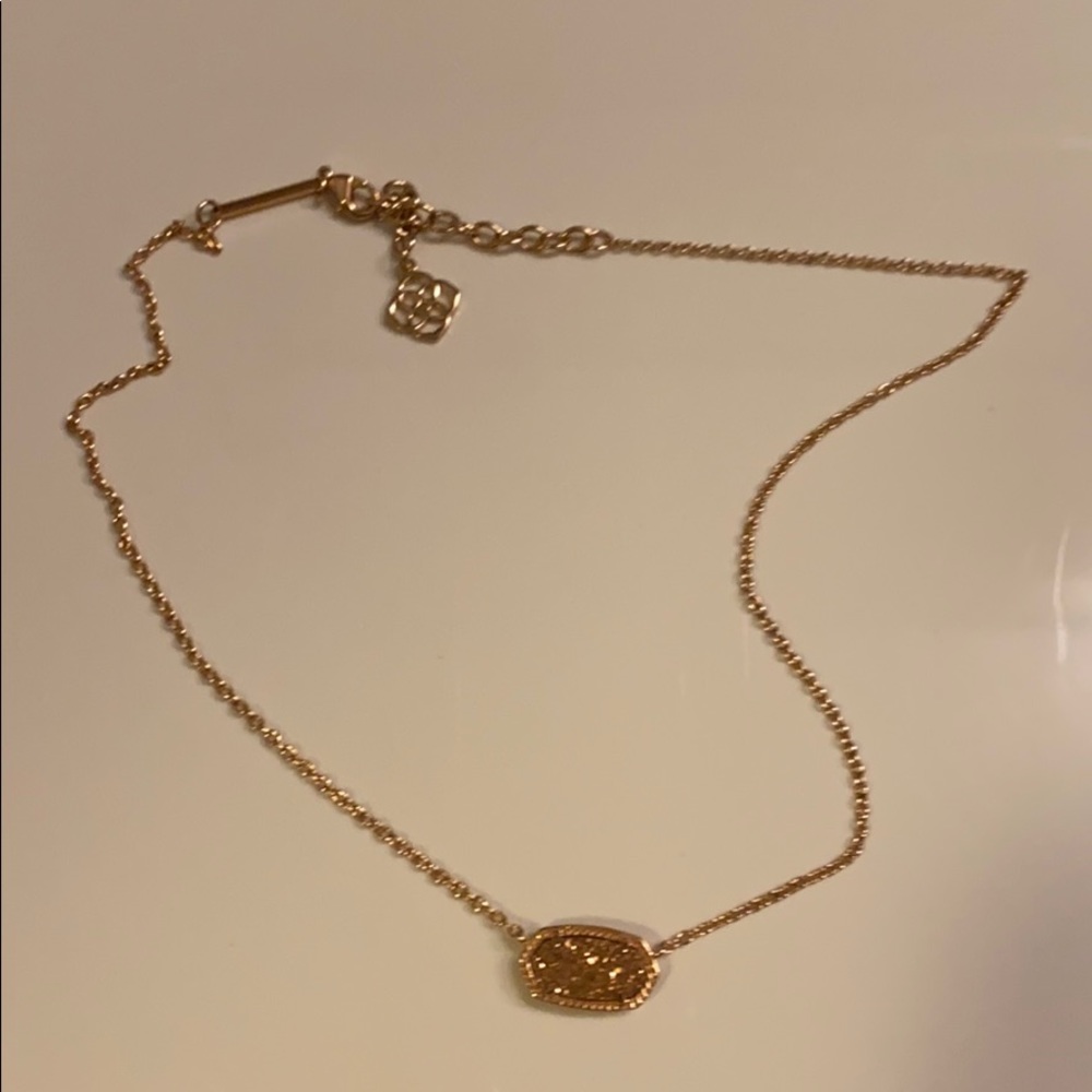 Kendra Scott gold necklace